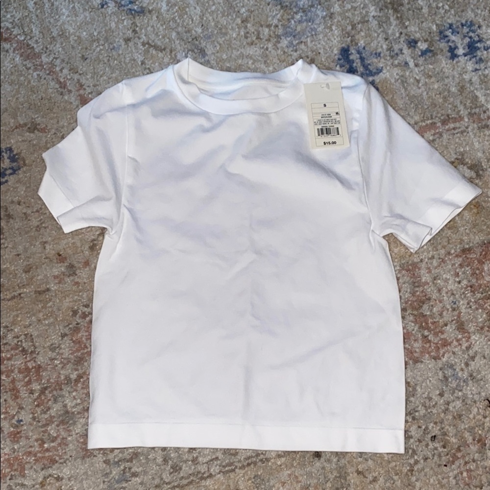 a new day White Short Sleeve Tee